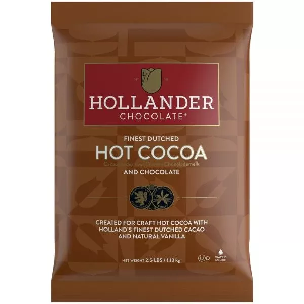 Hollander Premium Dutched Hot Cocoa - Bag (2.5 lbs)