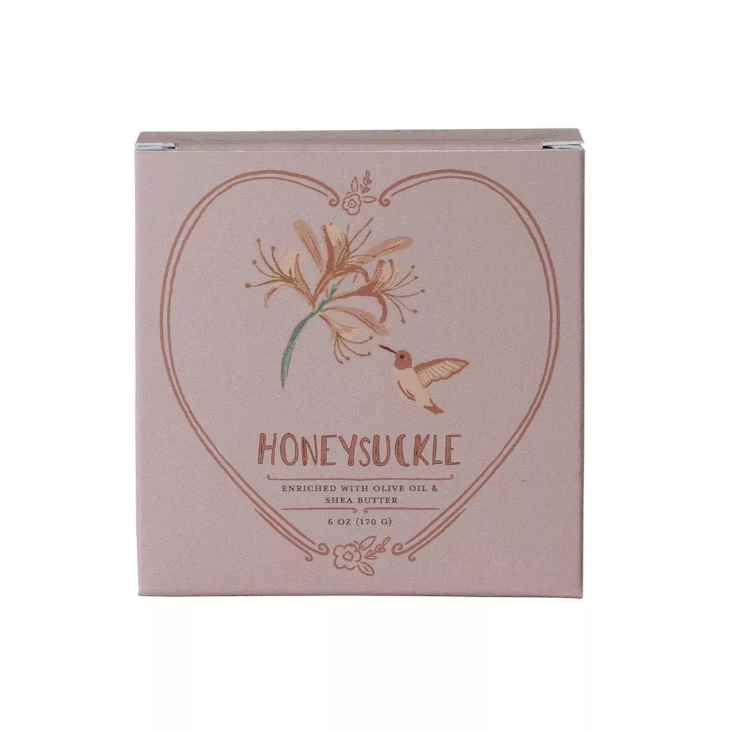 Honeysuckle Scented Olive Oil & Shea Butter Bar Soap