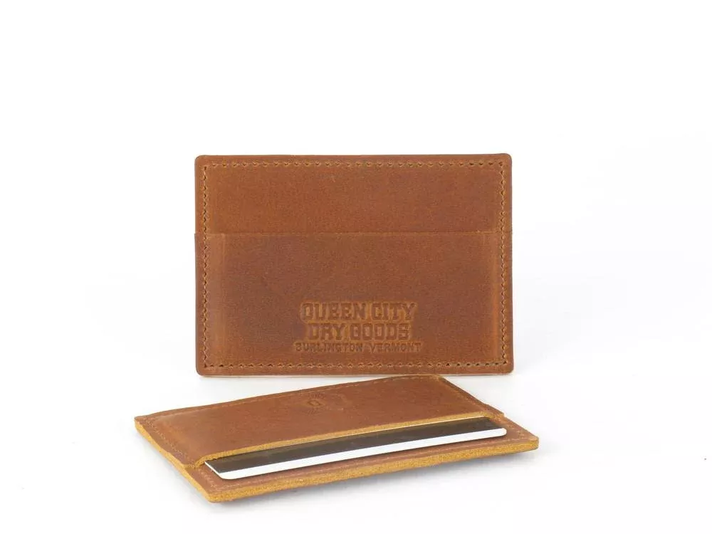 Horizontal Leather Card Case
