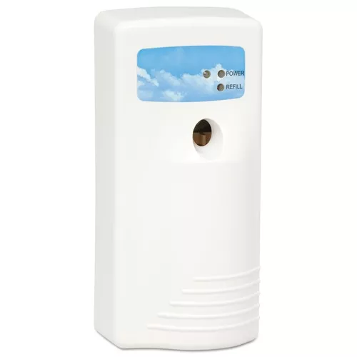 HOSPECO 07521 Stratus II 5 in. x 3.75 in. x 8.5 in. Metered Aerosol Dispenser - White