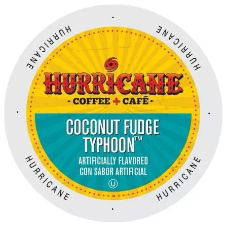 Hurricane Coffee - Coconut Fudge Typhoon BPI CC 20 Pack