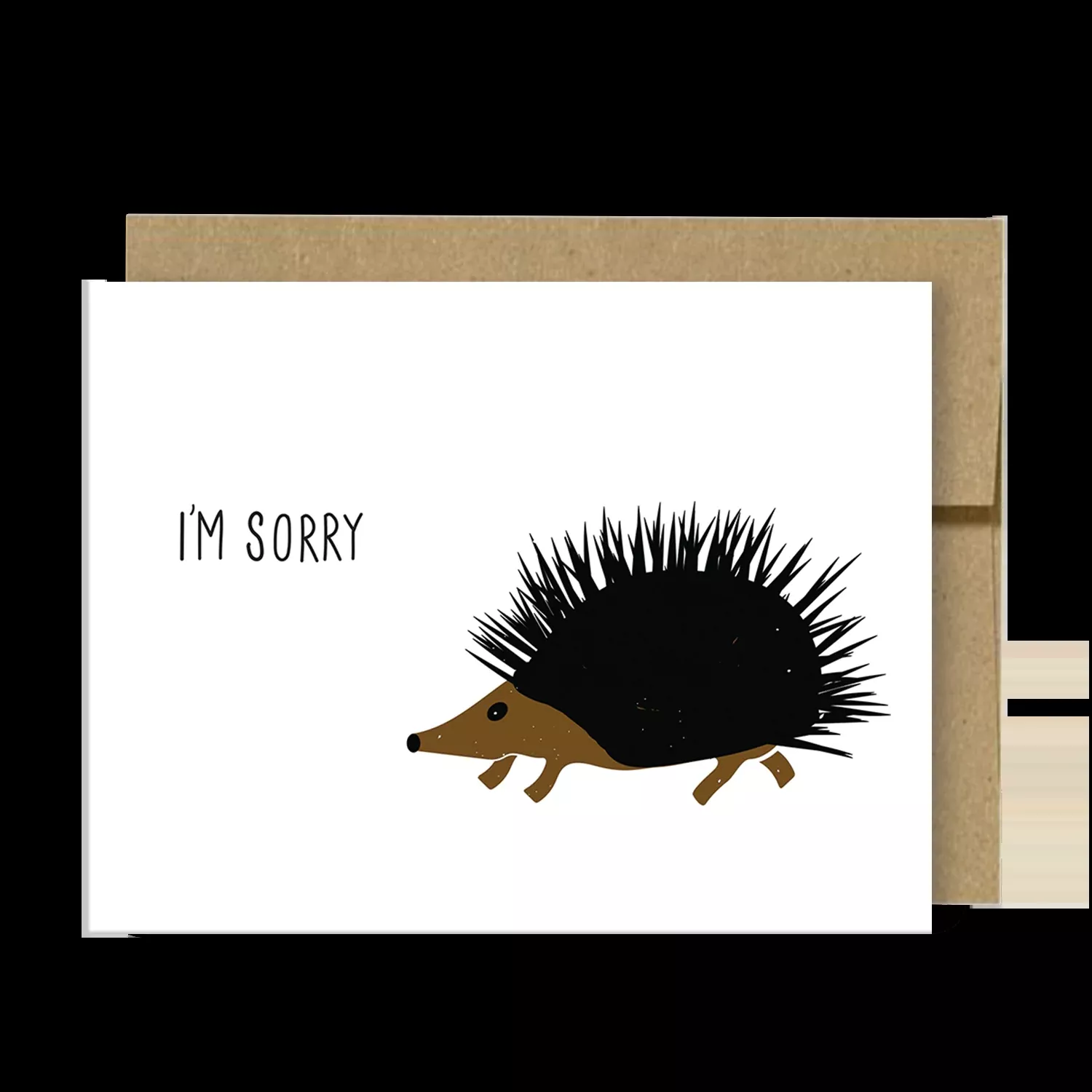 I'm Sorry Porcupine Card - N3