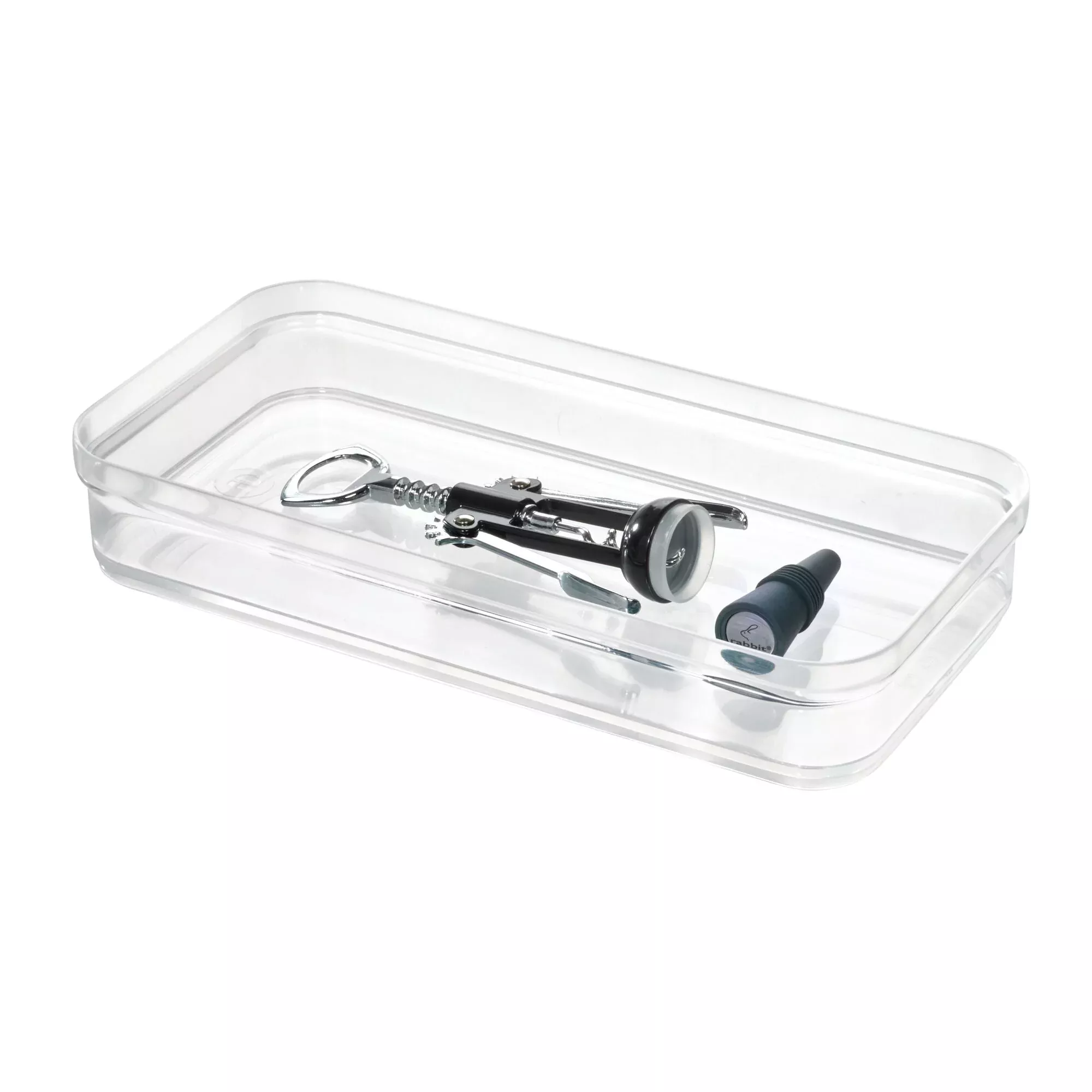 iDesign Crisp BPA-Free Plastic Stackable Drawer Organizer Bin
