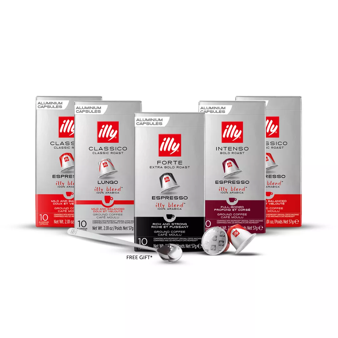 illy Espresso Compatible Capsules – Pack of 5