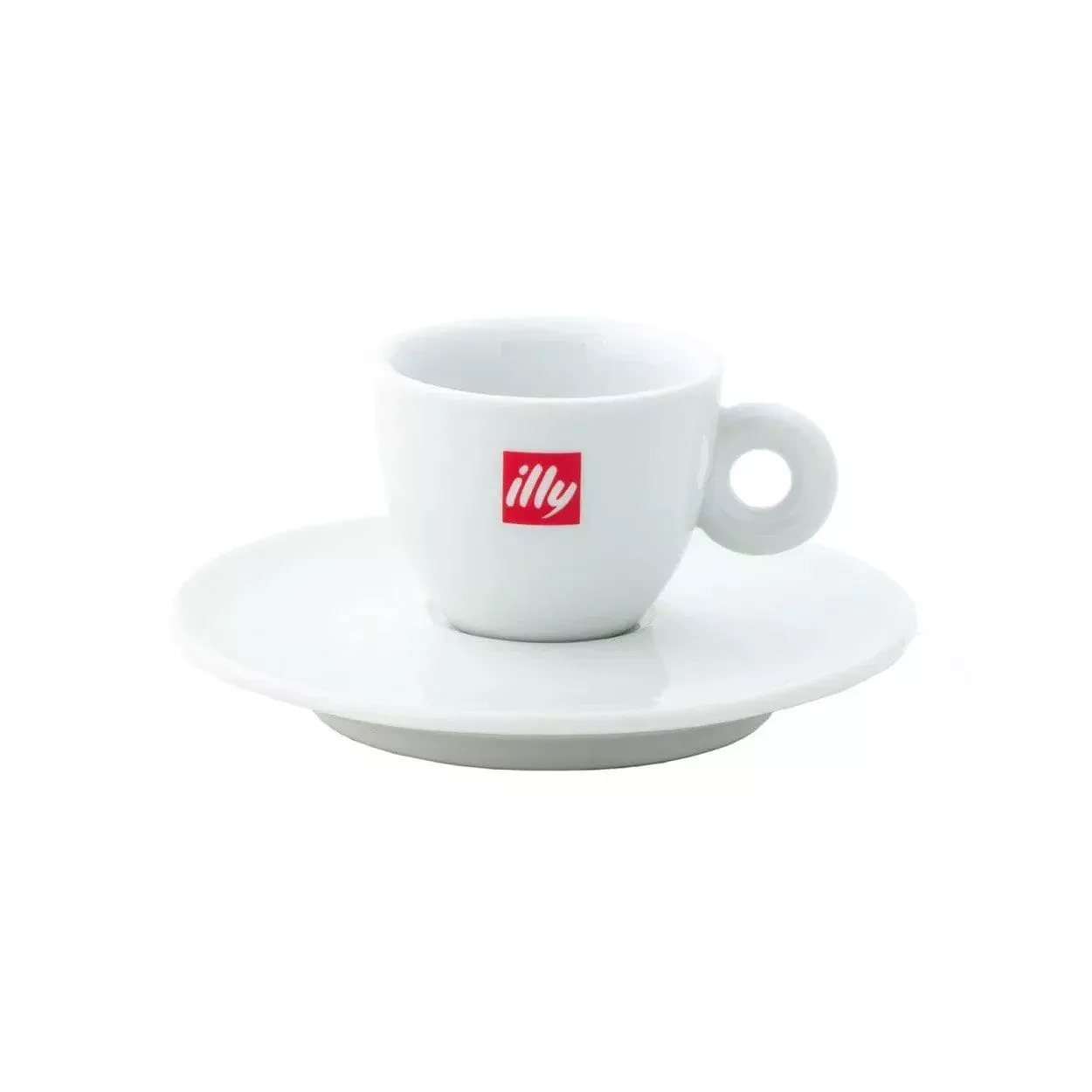 Illy Espresso Cups & Saucers