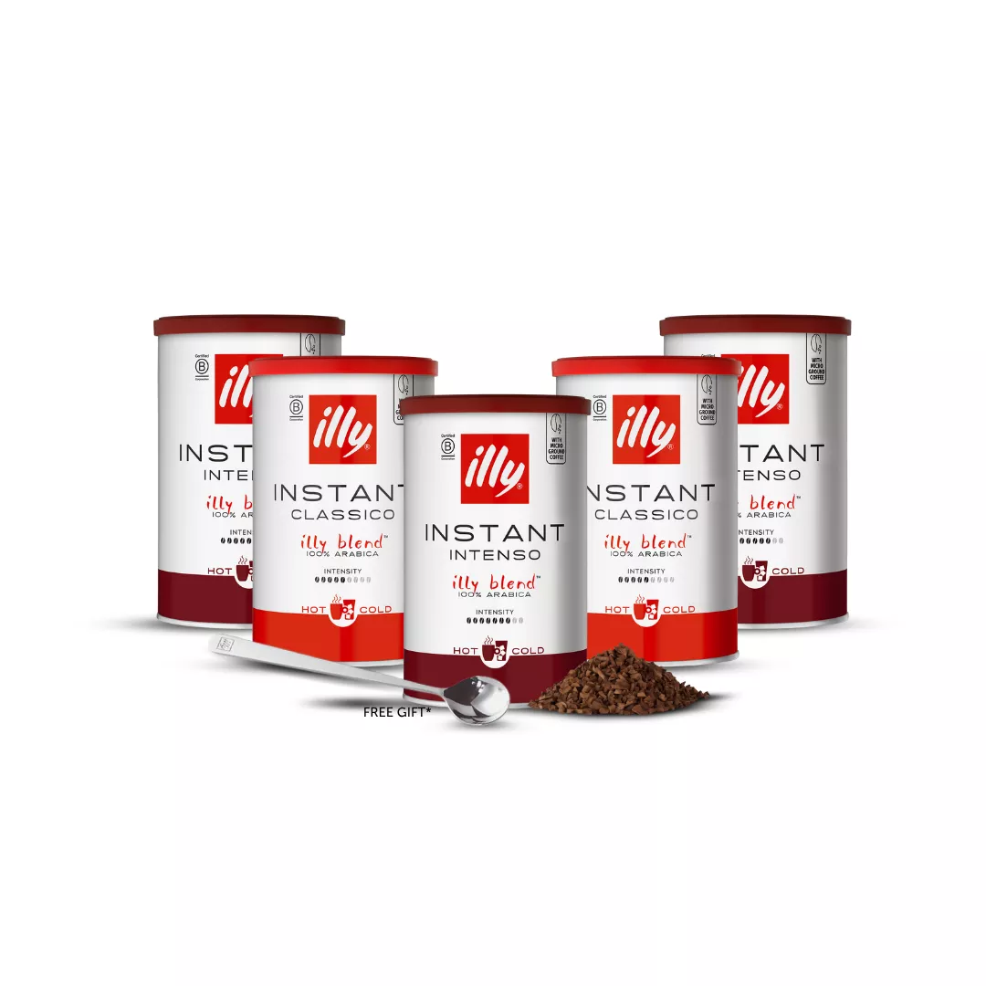 illy Instant Coffee 95g – Pack of 5