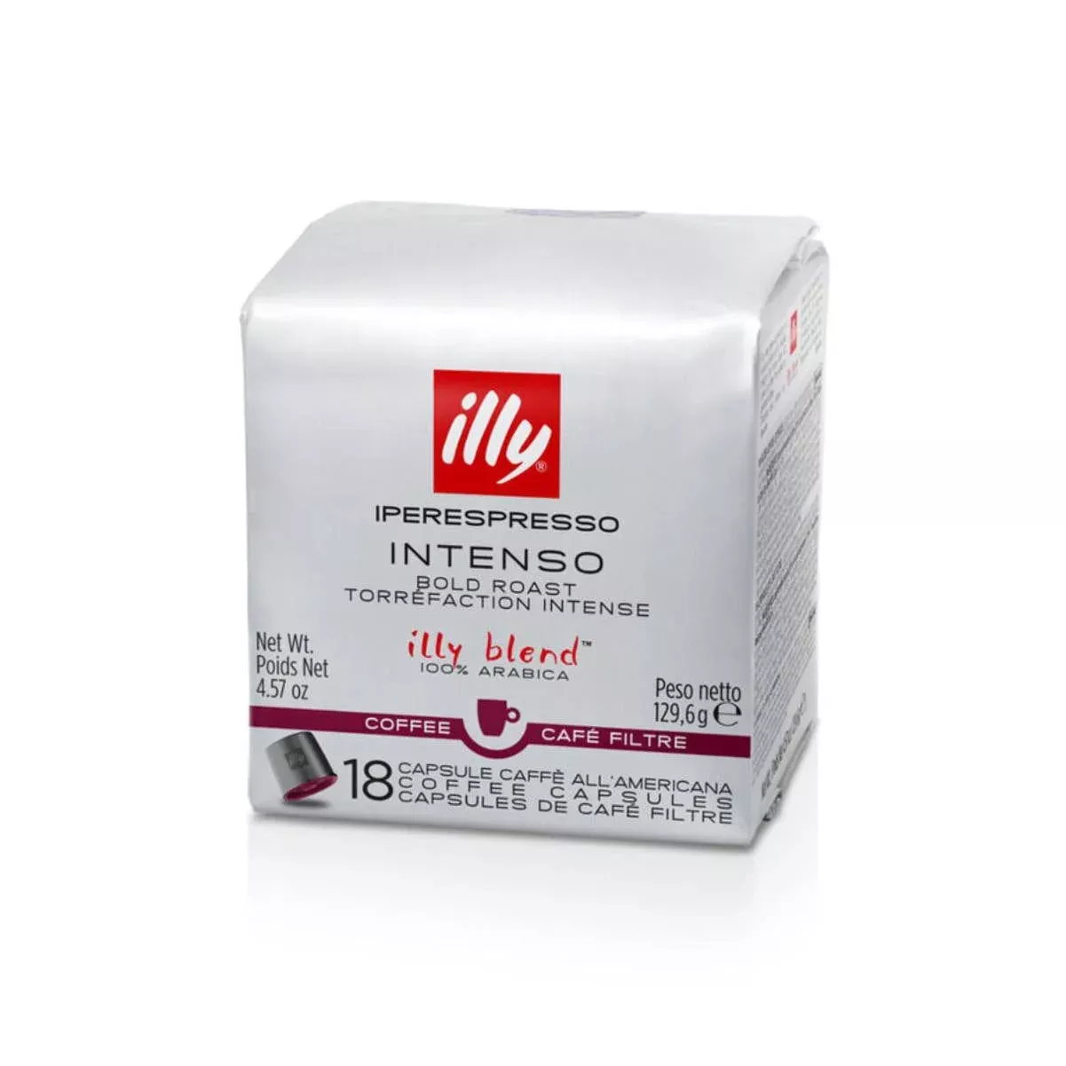 Illy Iperespresso Intenso Dark Espresso Capsules (Box of 18)