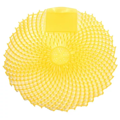 Impact 149336 Eclipse 0.09 lbs. Urinal Screen - Citrus Scent Yellow (36/Carton)