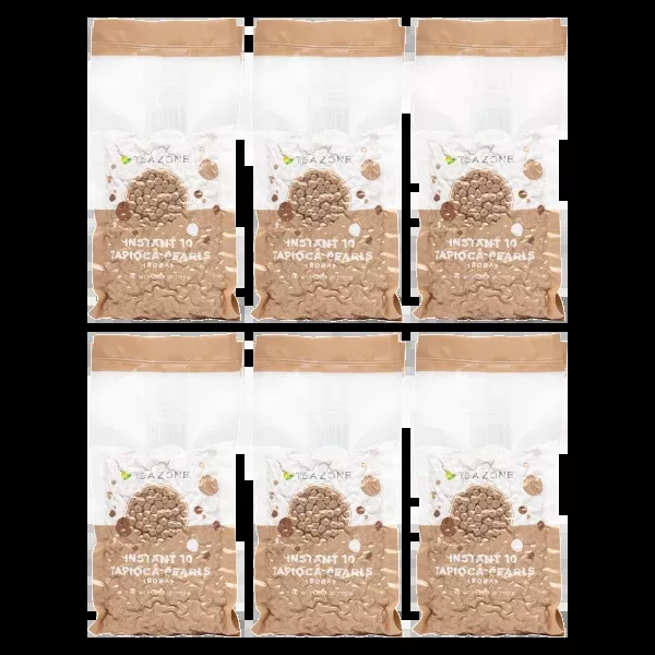 Instant 10 Tapioca Pearls (Boba) - Case of 6 bags