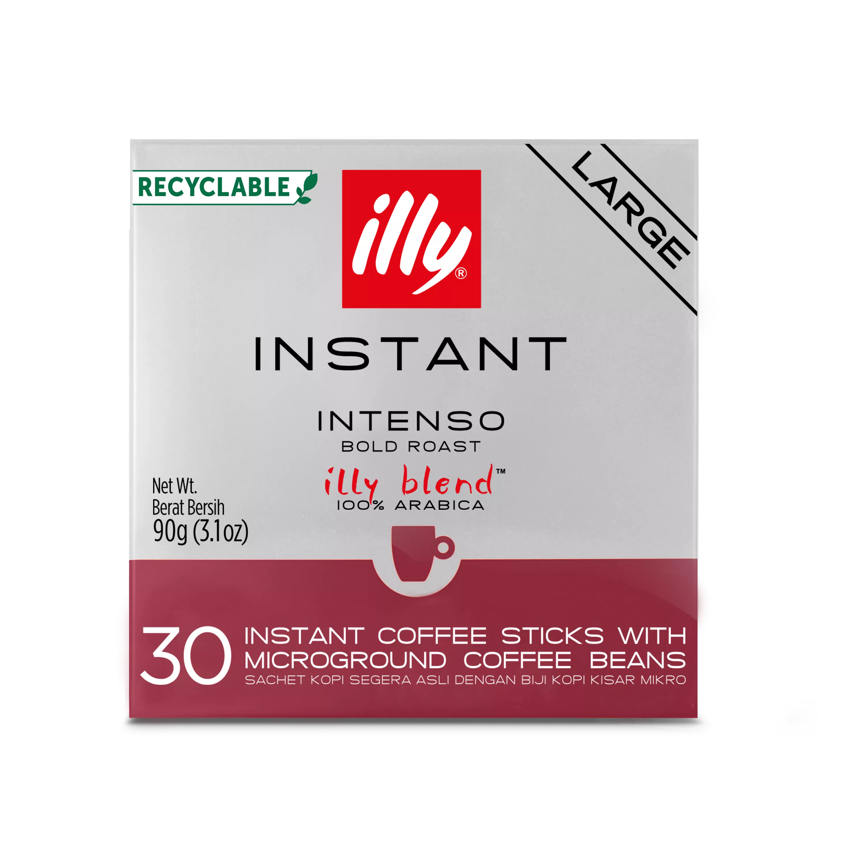 Instant Coffee Sticks Large 3.0g 30s – Intenso