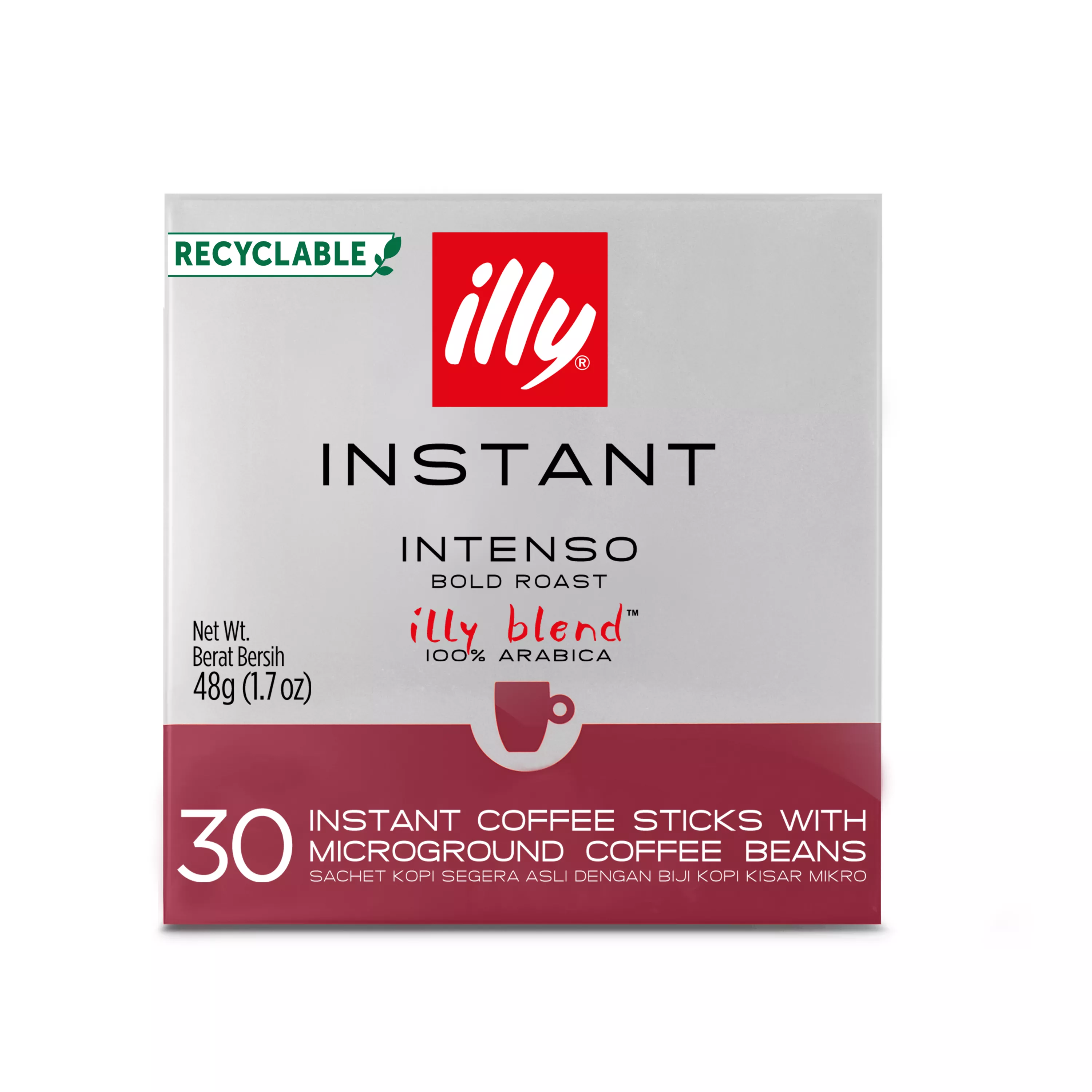 Instant Coffee Sticks Regular 1.6g 30s – Intenso