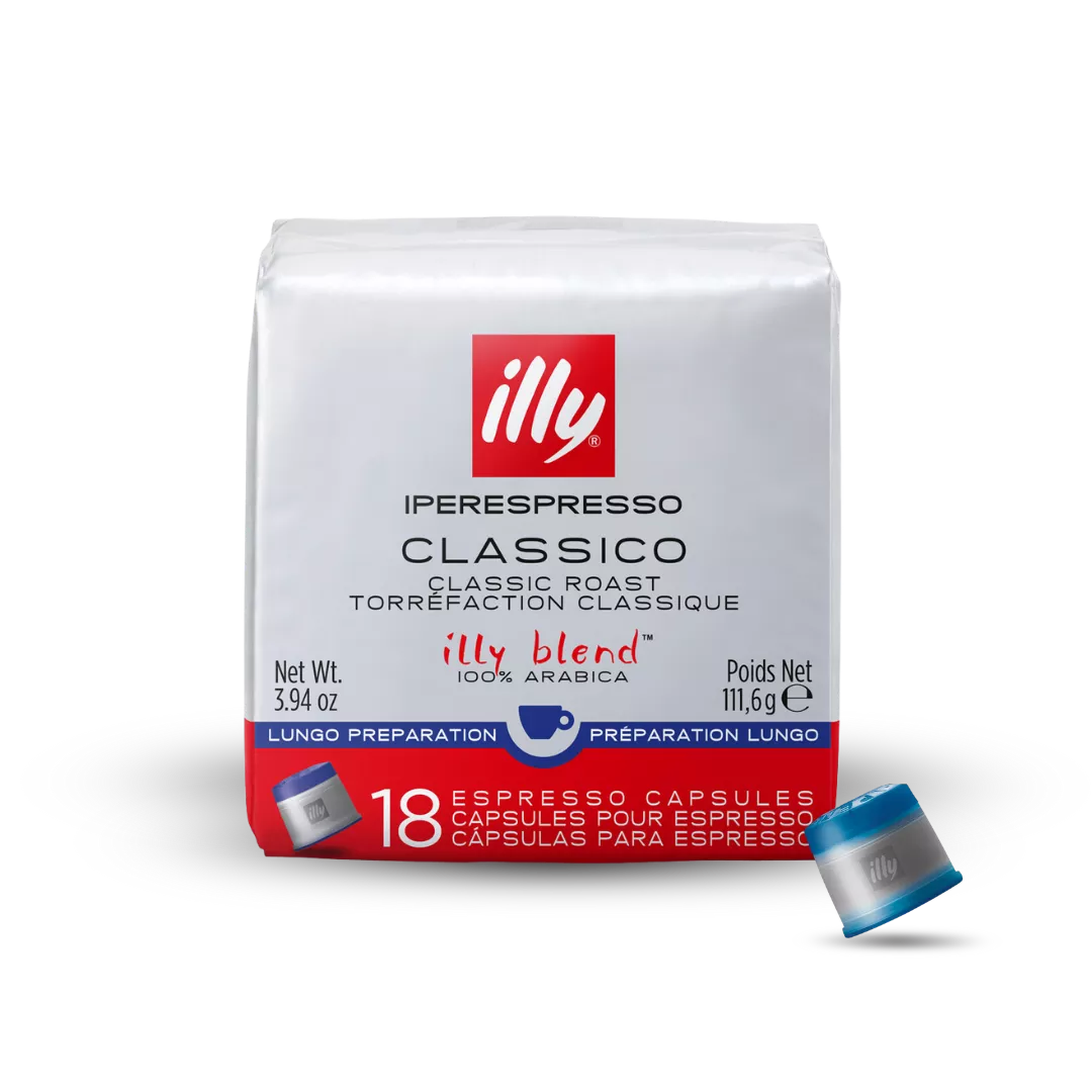 iperEspresso Capsules Classico Lungo 18s – Medium Roast