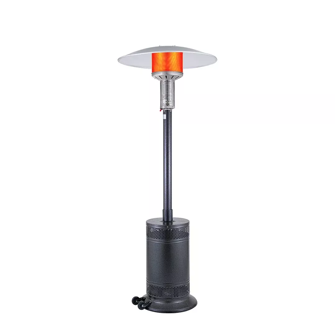 Jet/Silver vein PROPANE patio heater with push button ignition- 2 boxes