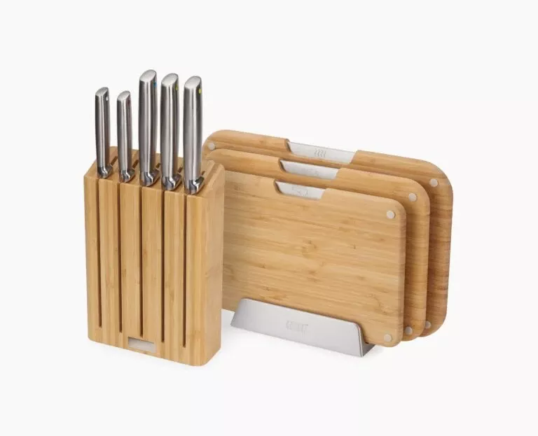 Joseph Joseph 2-piece Bamboo Cutting Board & Knives Set