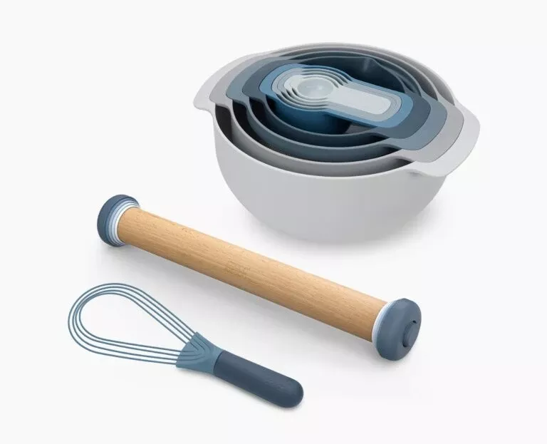 Joseph Joseph 3-piece Blue Baking Bundle Set