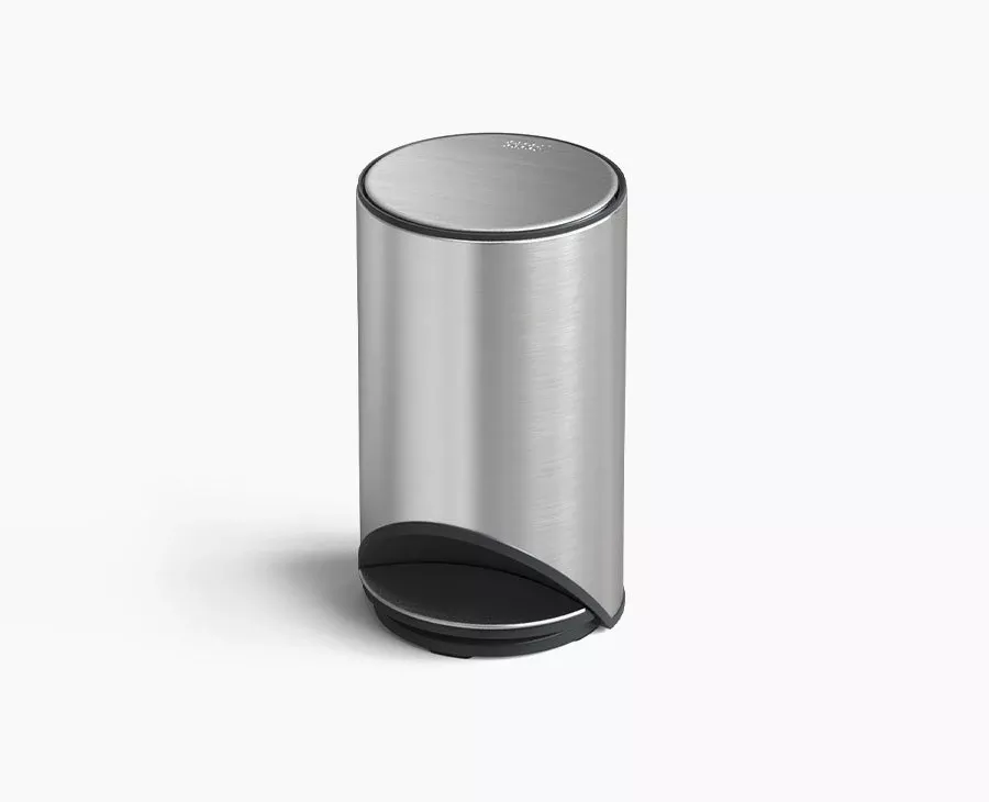 Joseph Joseph Arc™ 10L Easy-push Stainless-steel Pedal Trash Can