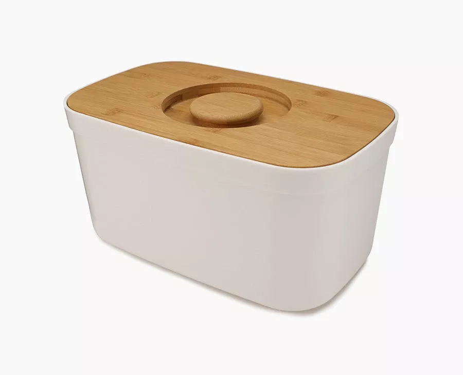 Joseph Joseph Bread Bin With Bamboo Lid