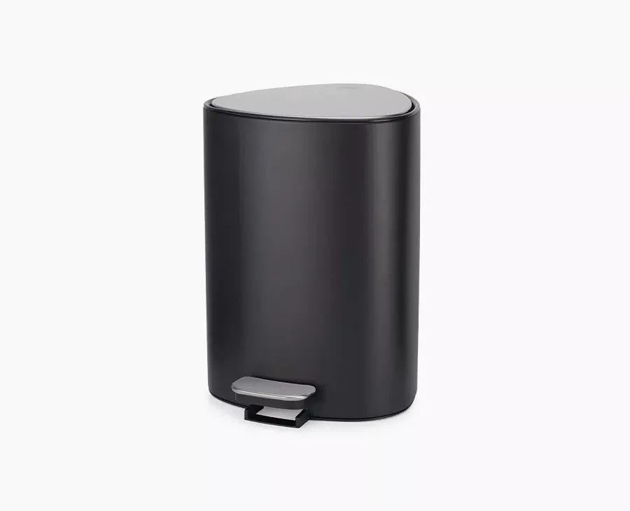 Joseph Joseph EasyStore™ 5L Matt Black Pedal Trash Can