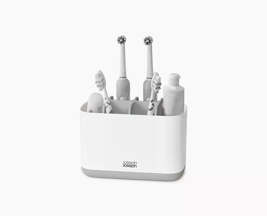 Joseph Joseph EasyStore™ Large Light Gray Toothbrush Holder