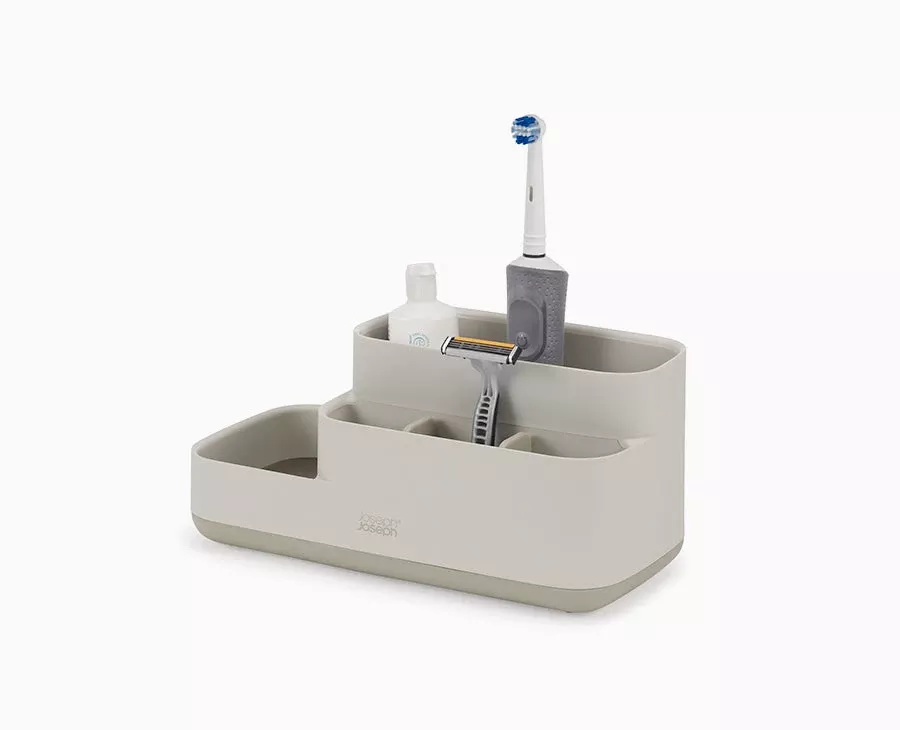 Joseph Joseph EasyStore™ Matt Ecru Bathroom Storage Caddy