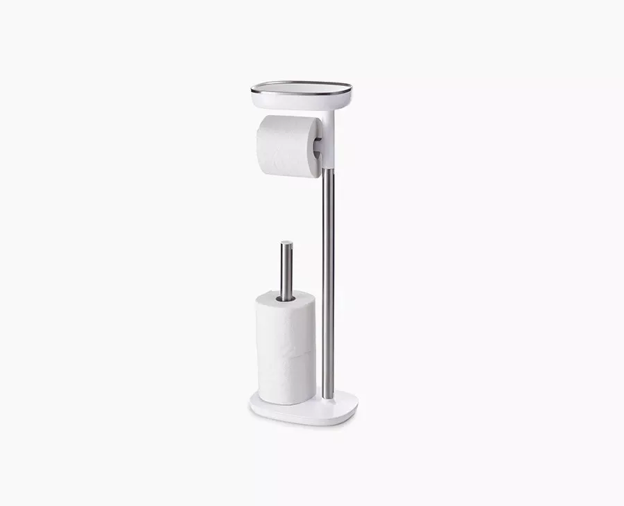 Joseph Joseph EasyStore™ Stainless-steel Toilet Roll Holder