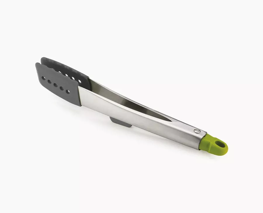 Joseph Joseph Elevate™ Gray Silicone Steel Tongs