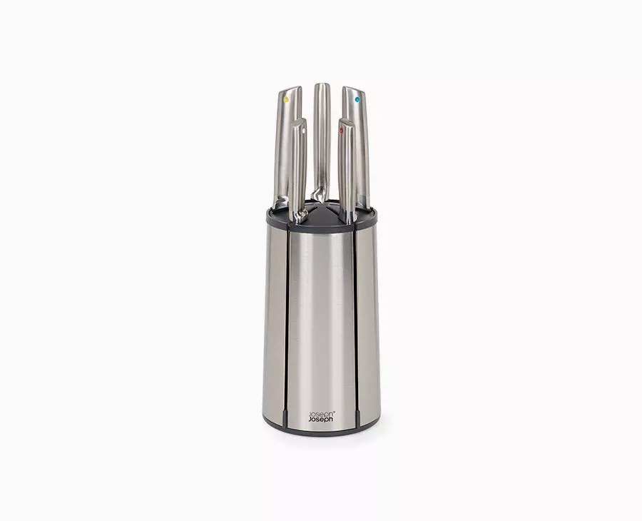 Joseph Joseph Elevate™ Steel Knives Carousel 5-piece Set