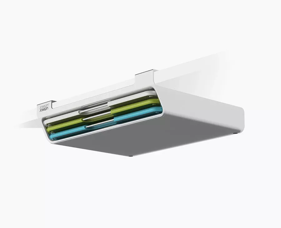 Joseph Joseph Folio™ Slim 3-piece Under-shelf Multicolour Cutting Board Set