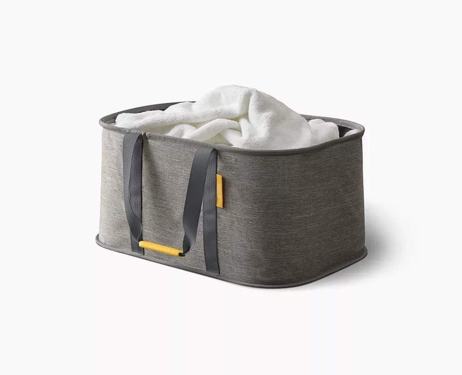 Joseph Joseph Hold-All™ Gray Collapsible 35L Laundry Basket