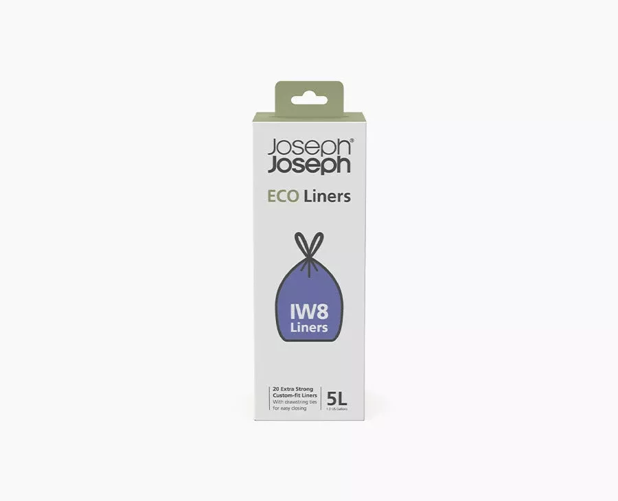 Joseph Joseph IW8 5L Custom-fit Recycled Trash Bags