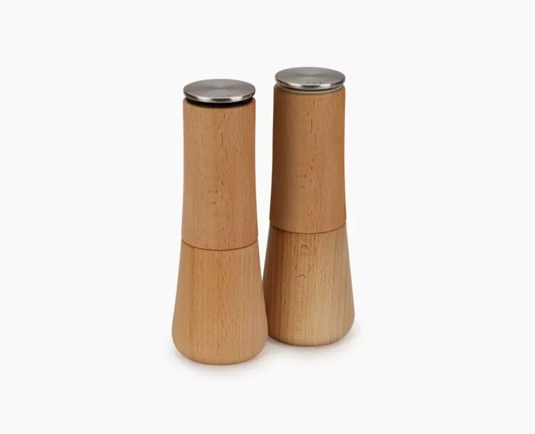Joseph Joseph Milltop™ Wood 2-piece Salt & Pepper Mill Set