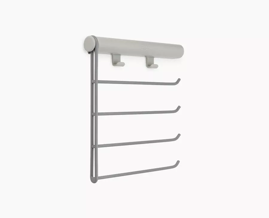 Joseph Joseph Orderly™ Ecru Belt, Tie & Scarf Hanging Rack