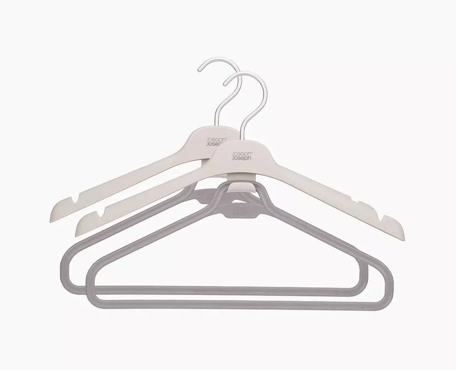 Joseph Joseph Orderly™ Set Of 2 Ecru Long Garment Hangers
