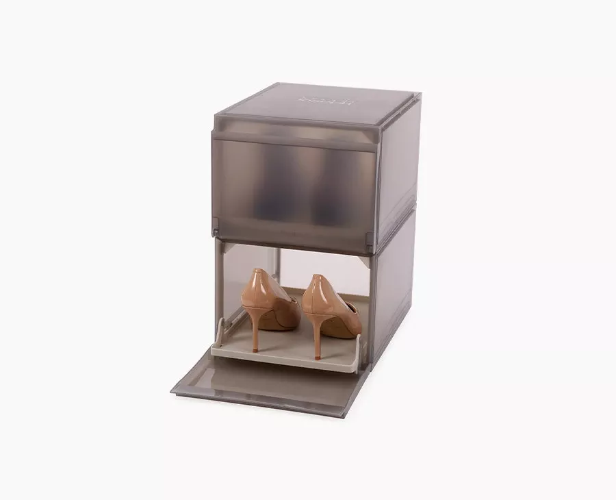 Joseph Joseph ShoeCase 2-piece Gray Shoe Storage Box