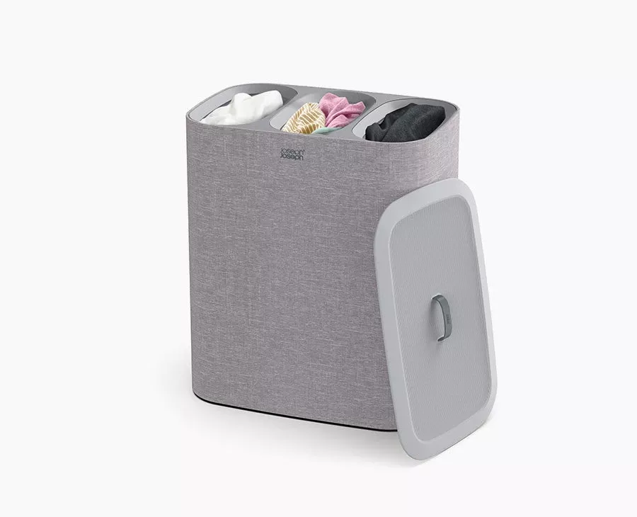 Joseph Joseph Tota Trio 90L Gray Laundry Separation Basket
