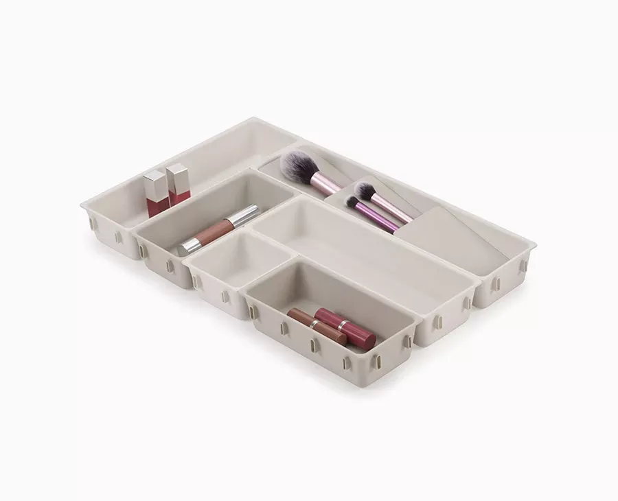 Joseph Joseph Viva 7-piece Makeup Drawer Organizer Set