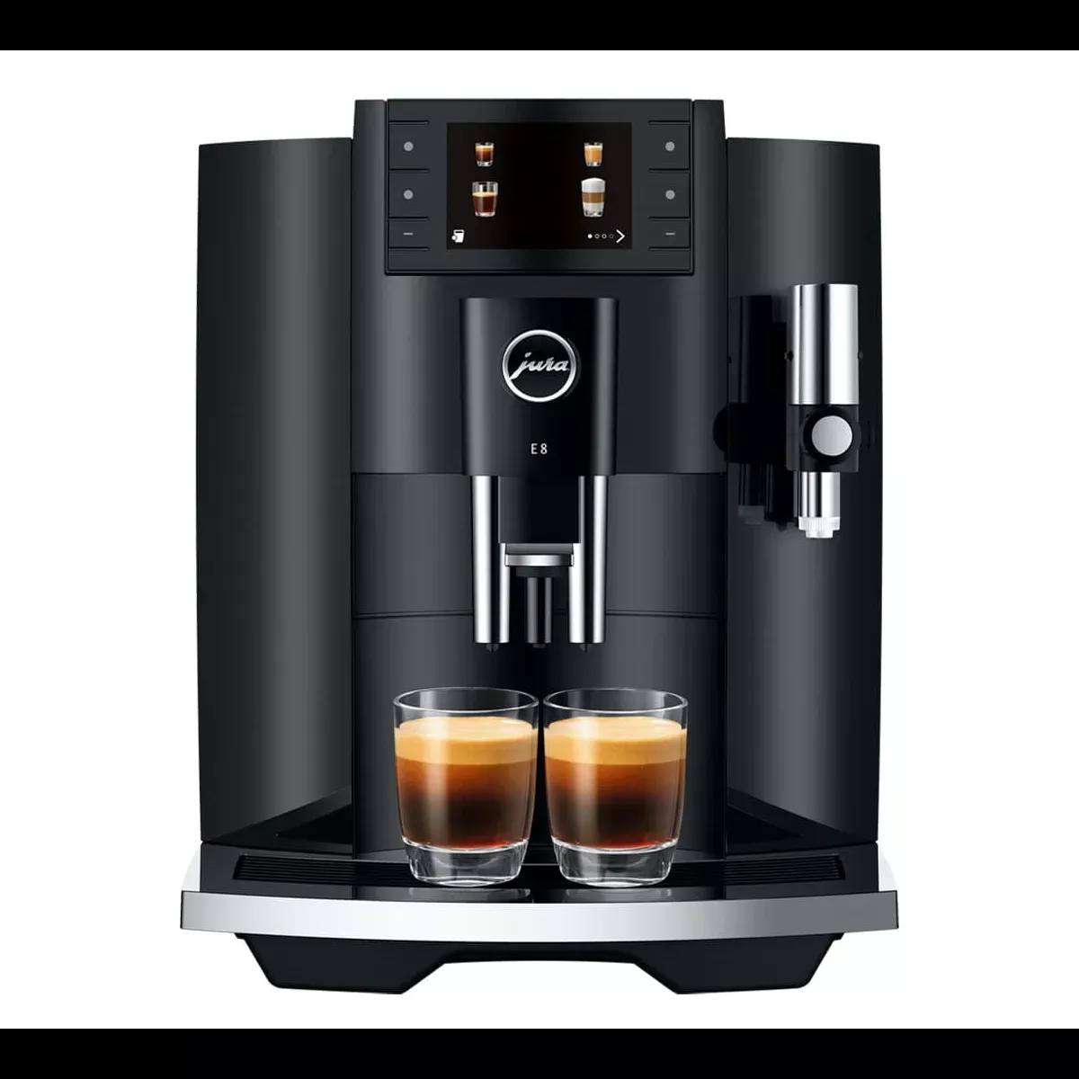 Jura E8 Piano Black Automatic Coffee Machine 15648