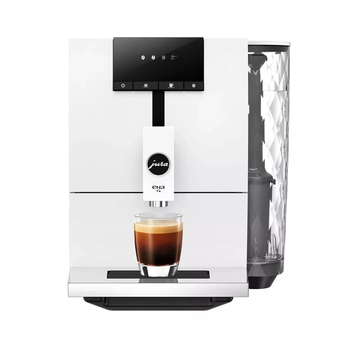 Jura ENA 4 Super Automatic Coffee Machine 15519 (Full Nordic White)