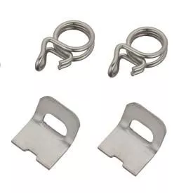 Jura Reinforced Hose Clamp Connectors, Set of 2