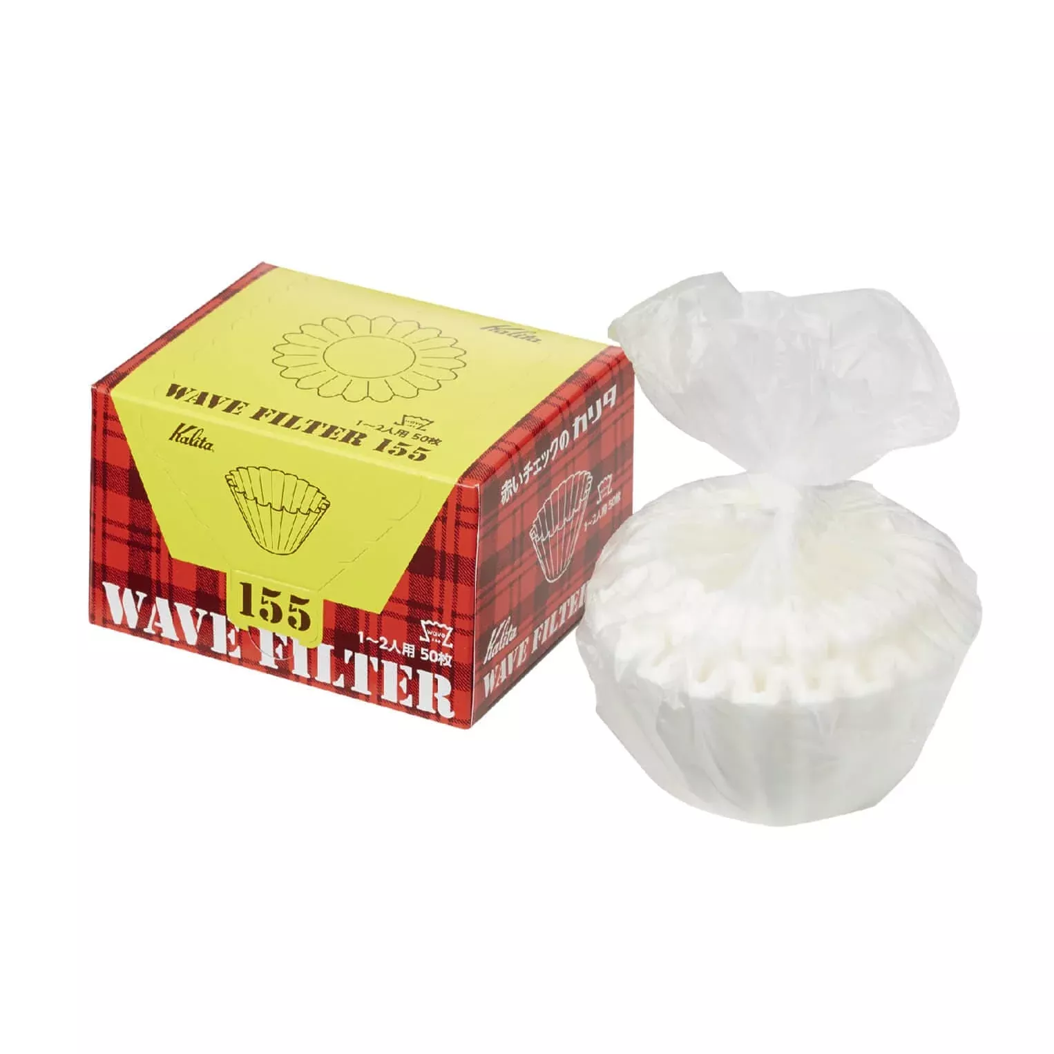 Kalita Wave 155 Coffee Filters White (50)