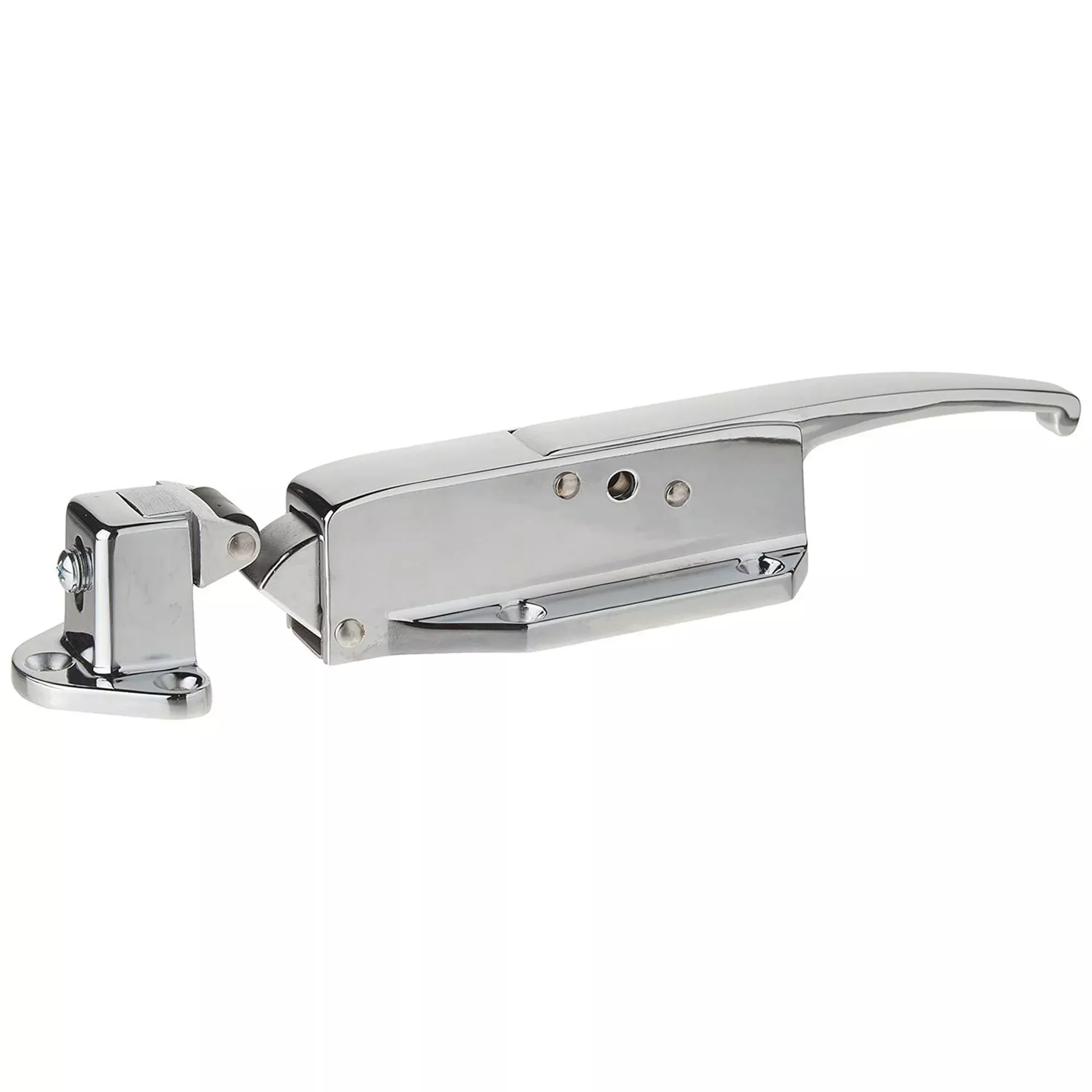 Kason 0058 Chrome Finish Latch with Roller Strike