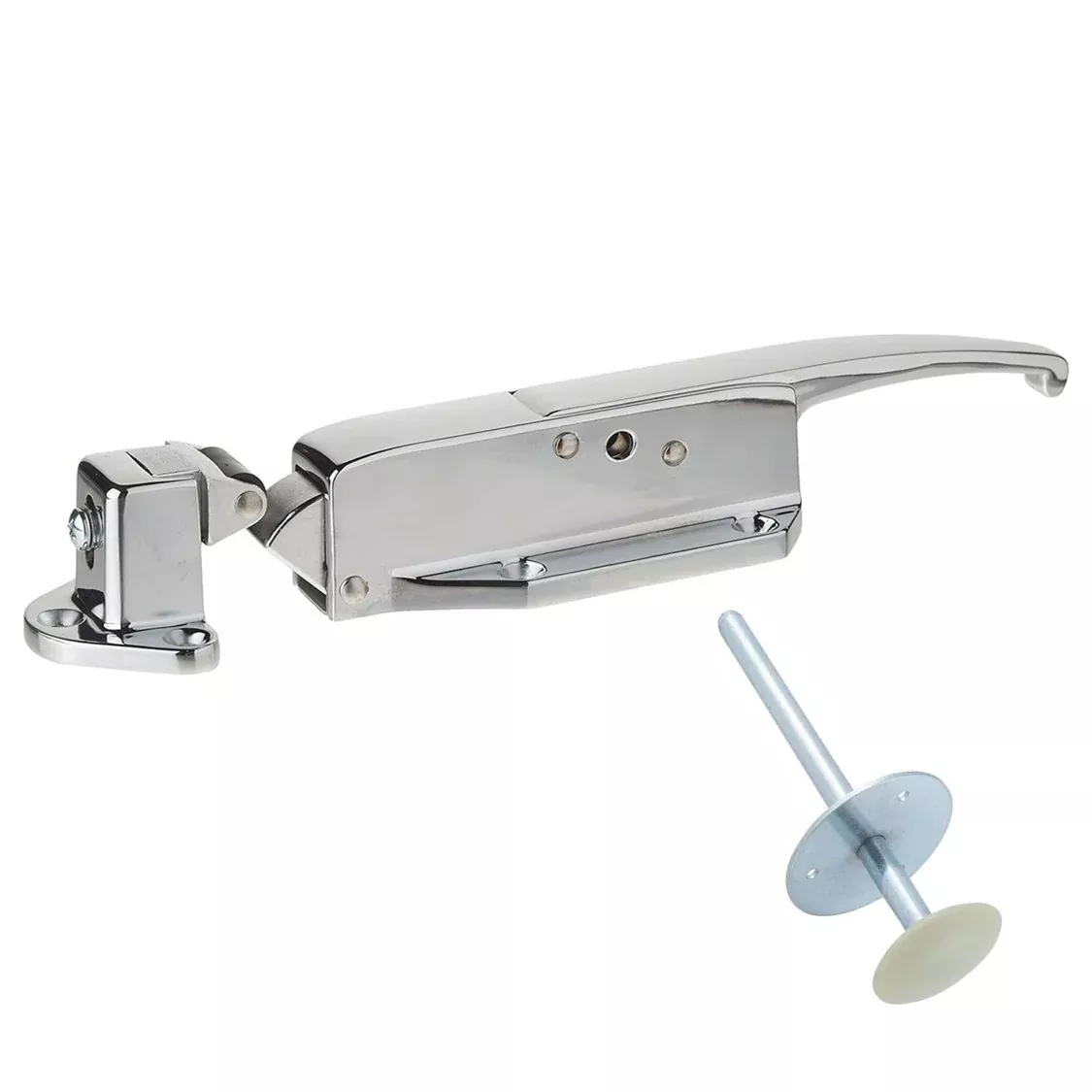 Kason 0058 Latch Complete Kit with Strike and 481C Push Rod for 4" Thickness Door