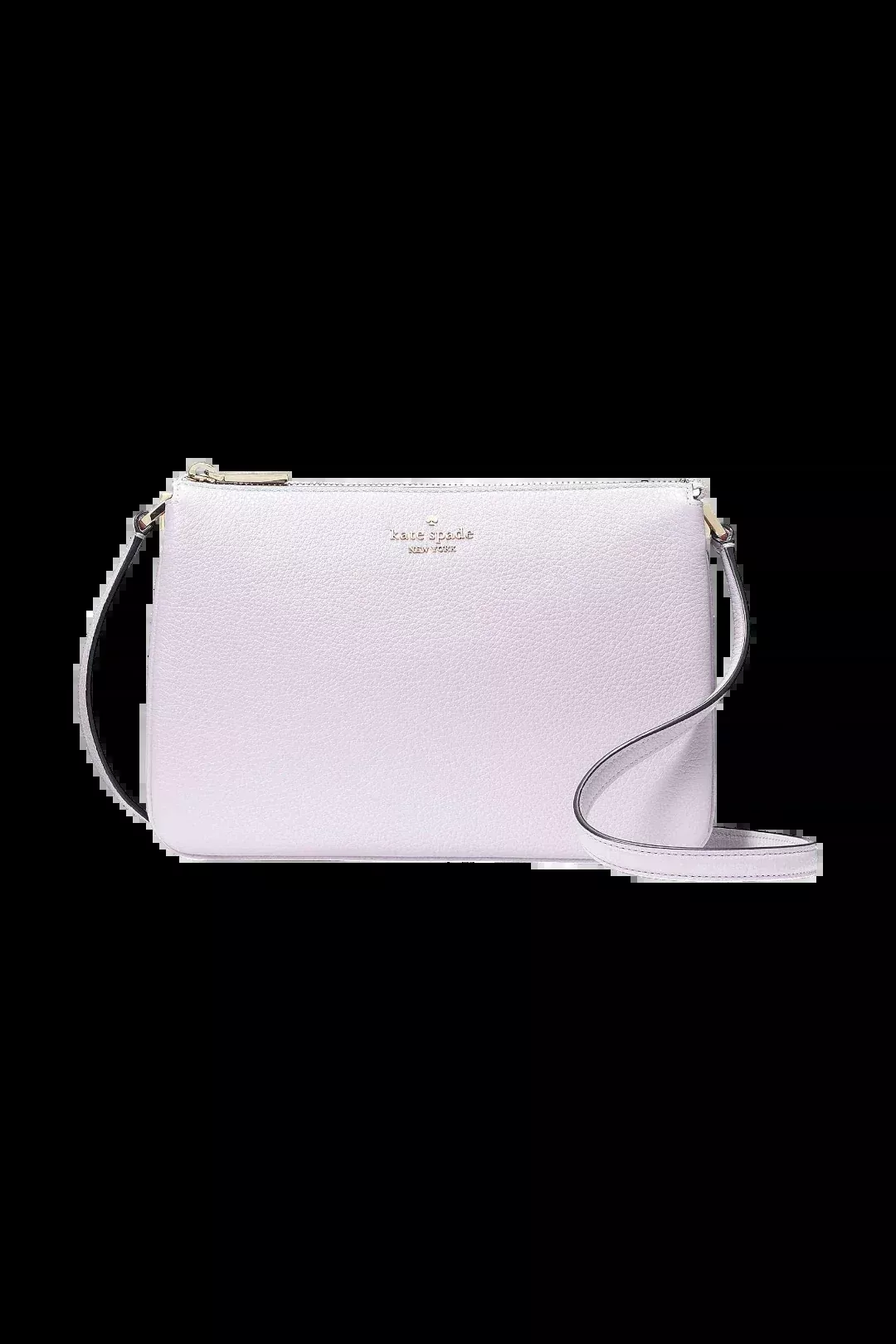 Kate Spade Leila Triple Gusset Crossbody - Lilac Moon