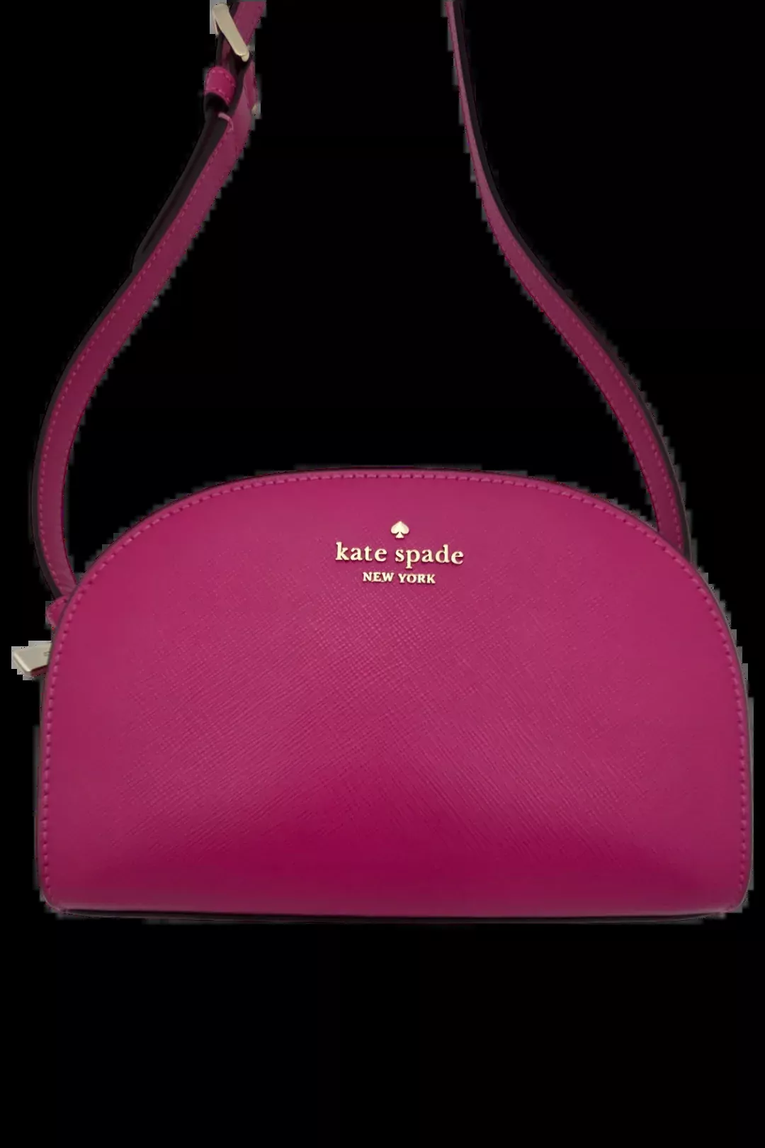 Kate Spade Perry Leather Dome Crossbody – Candied Plum