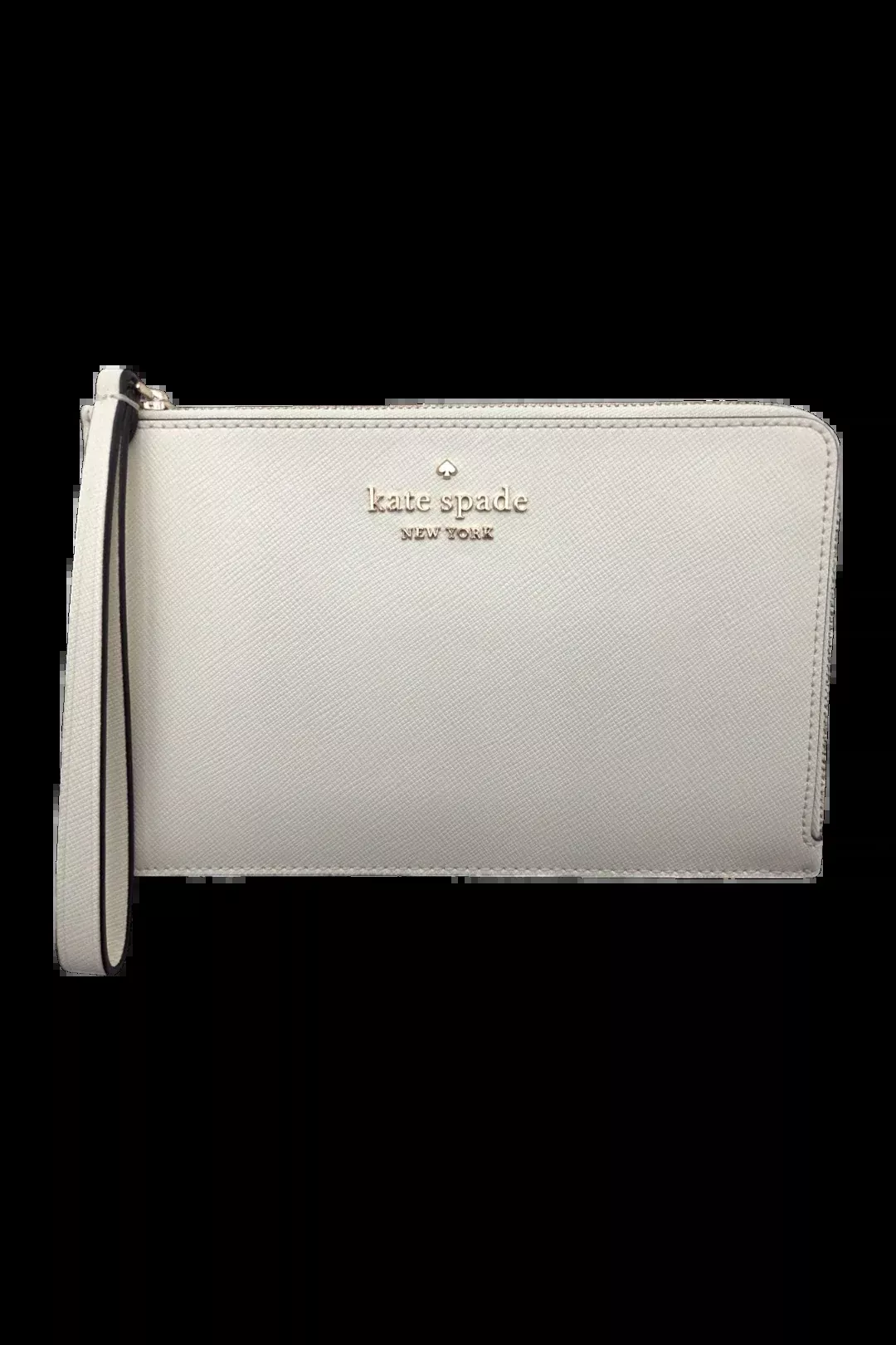 Kate Spade Staci Medium L Zip Wristlet – Parchment