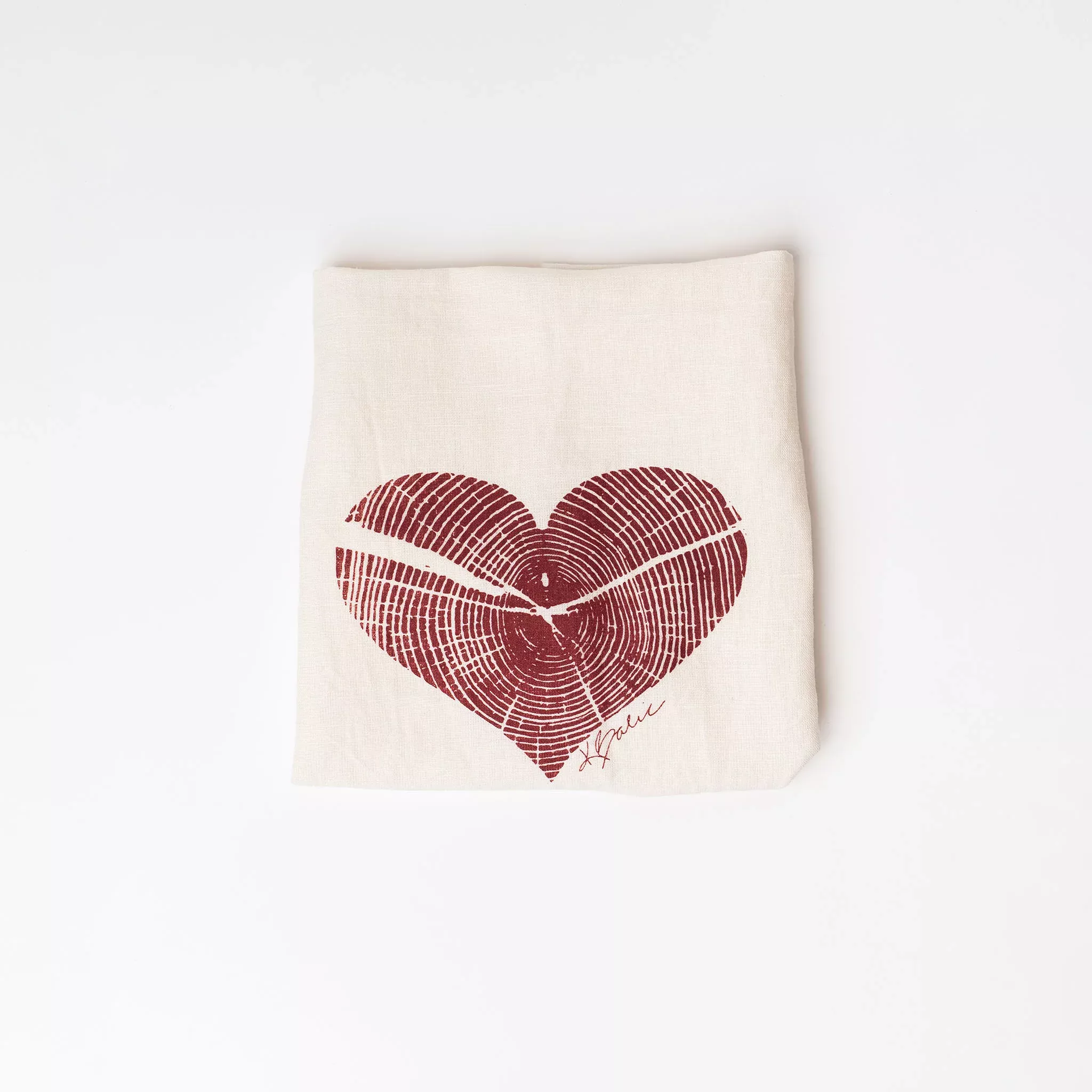 Katie Babic Heart Tea Towel
