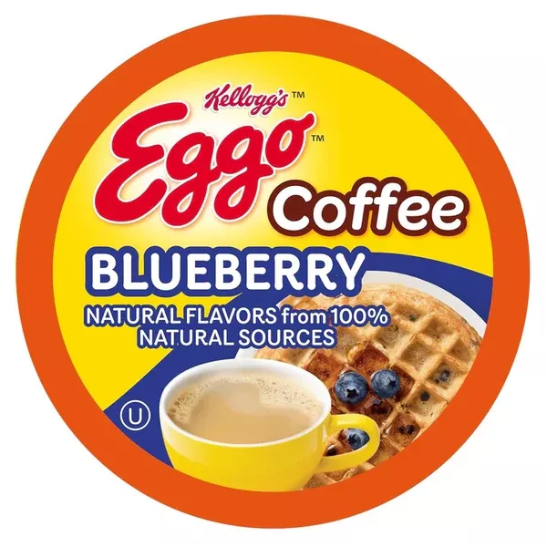 KELLOGG'S EGGO BLUEBERRY WAFFLE KCUP...12 CT