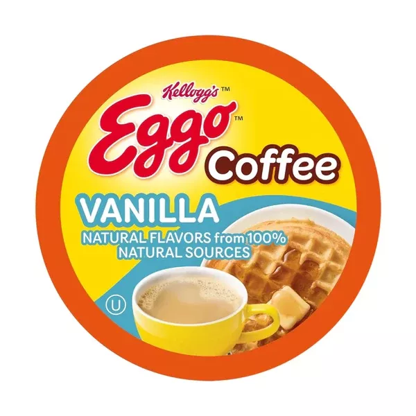 KELLOGG'S EGGO VANILLA WAFFLE KCUP...12 CT