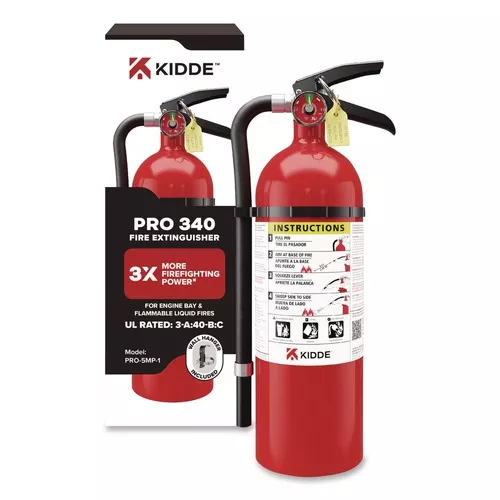 Kidde 21032142 Pro-5MP Series 5.5 lbs. Fire Extinguisher with Wall Hanger