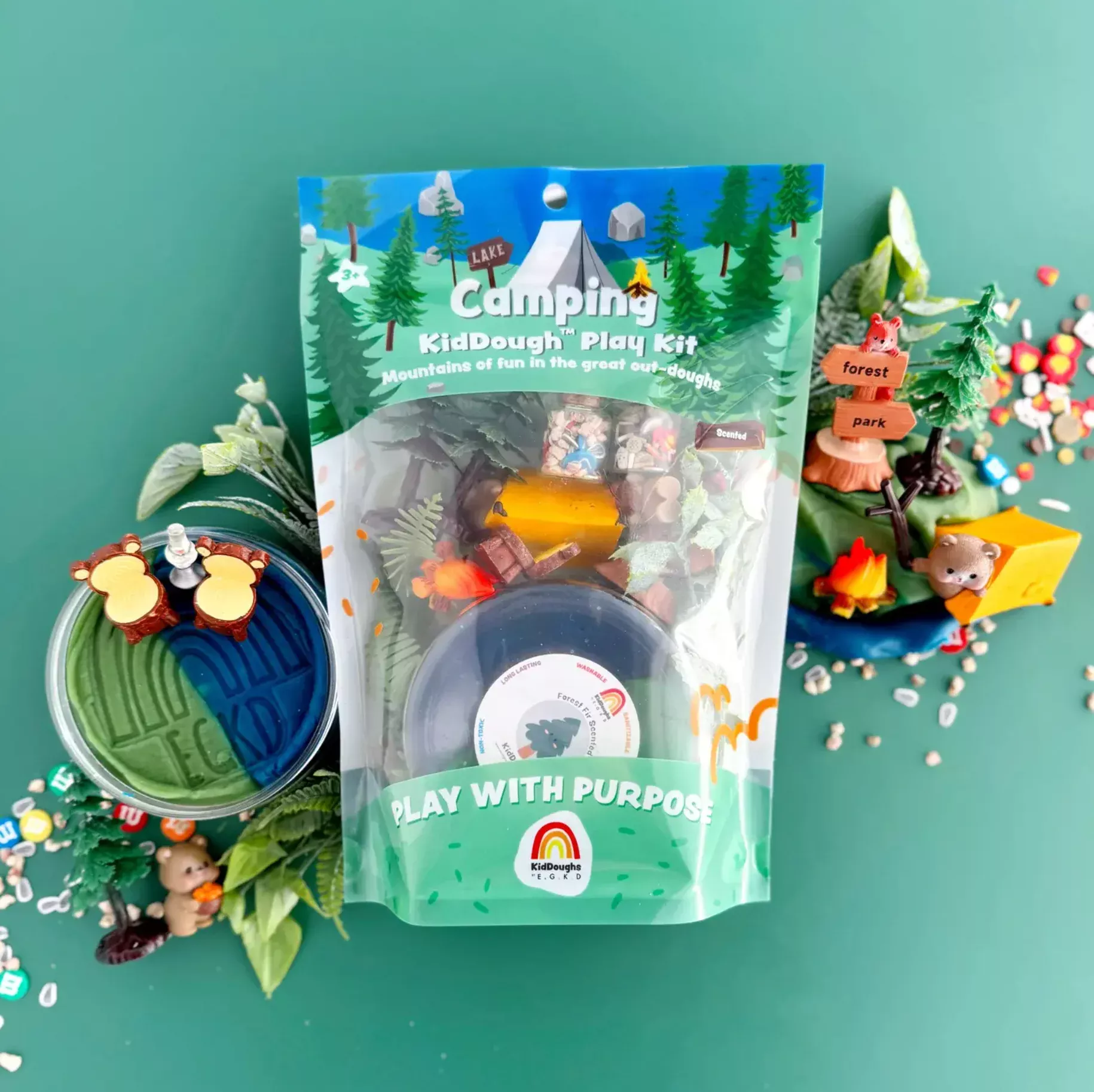 Kiddough play kit - camping